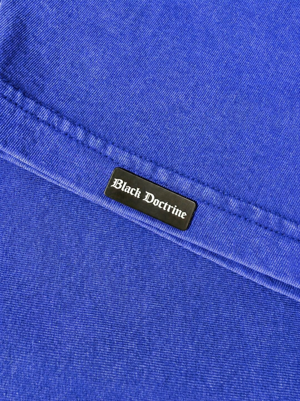 Oversized Acid Wash T-Shirt - Storm Blue