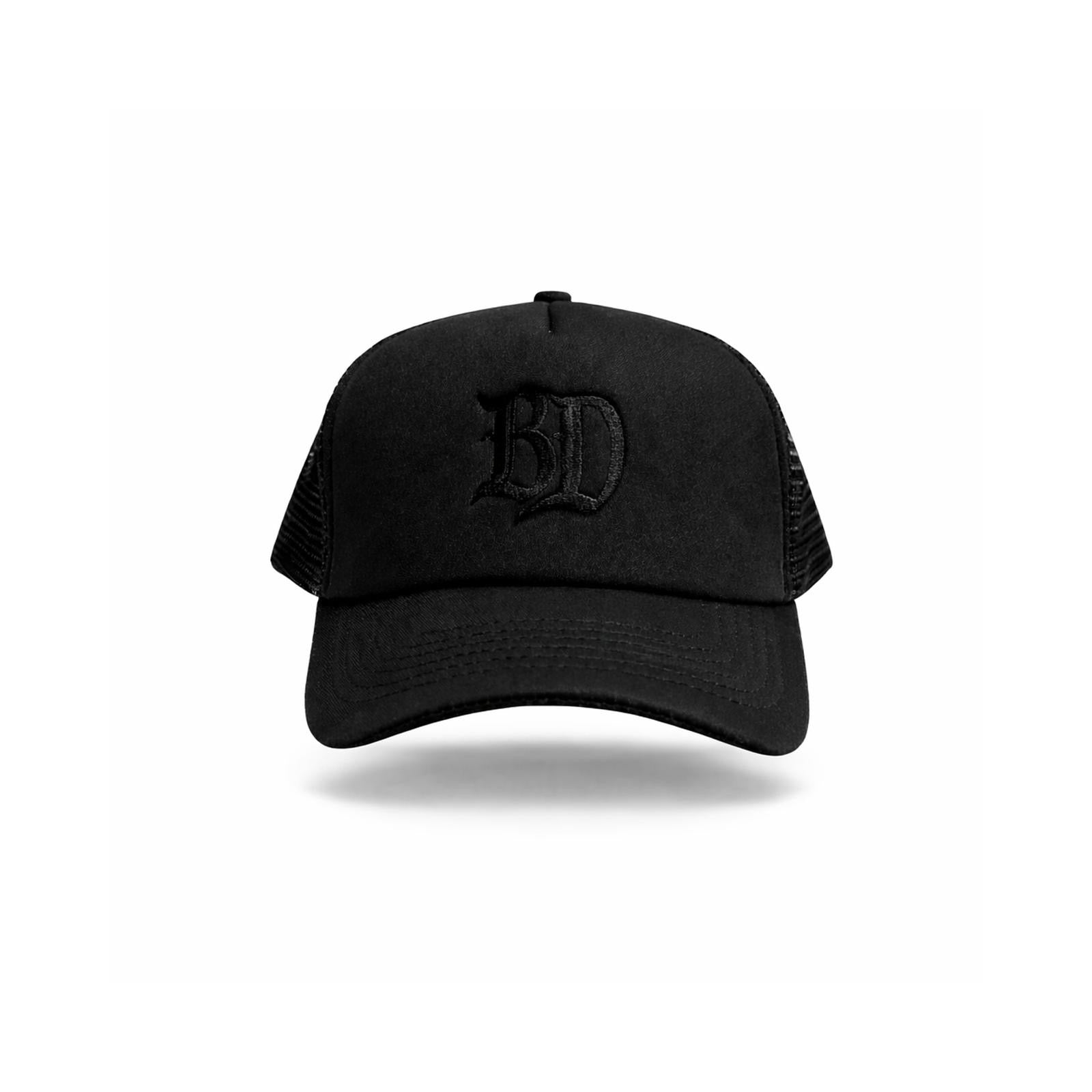 Legacy Mesh Trucker Cap - Black on Black